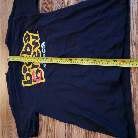 (S) M & O Gold Tim Hortons x Justin Bieber 100% Cotton Graphic T-Shirt - Picture 3 of 9